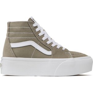 Sneakersy Vans Sk8-Hi Tapered VN0A5JMKBLV1 Zelená