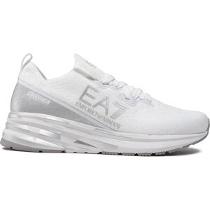 Sneakersy EA7 Emporio Armani X8X095 XK240 M696 White/Silver