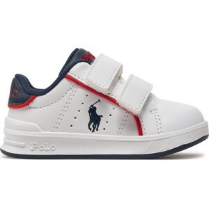 Sneakersy Polo Ralph Lauren RL00059100 T White Smooth/Navy W/ Navy Pp