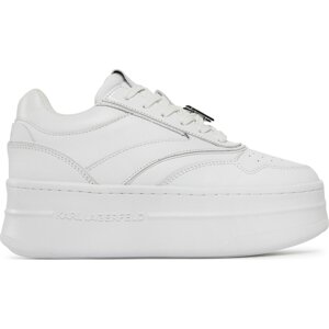 Sneakersy KARL LAGERFELD KL65020 White Lthr