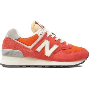 Sneakersy New Balance U574RCB Oranžová