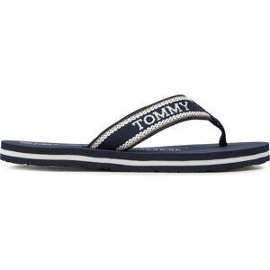 Žabky Tommy Hilfiger Hilfiger Beach Sandal FW0FW07905 Space Blue DW6