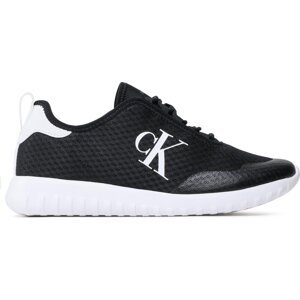 Sneakersy Calvin Klein Jeans Sporty Runner Eva Slipon Mesh YM0YM00627 Černá