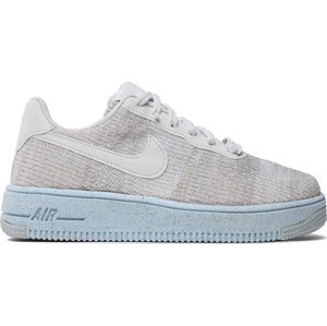 Sneakersy Nike AF1 Crater Flyknit (GS) DH3375 101 Šedá