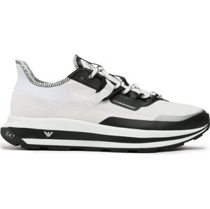 Sneakersy EA7 Emporio Armani X8X145 XK336 D611 White/Black