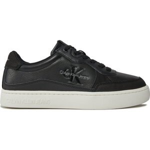 Sneakersy Calvin Klein Jeans Classic Cupsole Low Lth Ml Fad YM0YM00885 Black/Bright White 0GM