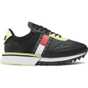 Sneakersy Tommy Jeans Cleated EM0EM01168 Black BDS