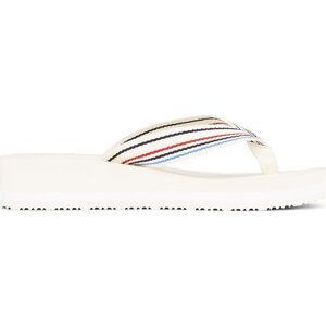 Žabky Tommy Hilfiger Wedge Stripes Beach Sandal FW0FW07858 Calico AEF