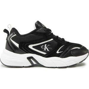 Sneakersy Calvin Klein Jeans Retro Tennis Su-Mesh wN YW0YW00891 Černá