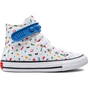 Plátěnky Converse Chuck Taylor All Star Easy On Doodles A06316C White/Blue Slushy/White