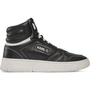 Sneakersy KARL LAGERFELD KL63050 Black Lthr