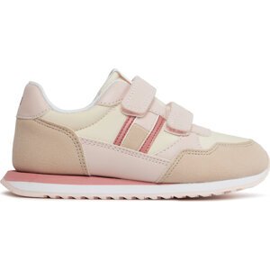 Sneakersy Tommy Hilfiger Flag Low Cut Velcro Sneaker T1A9-33223-1696 S Multipink 720