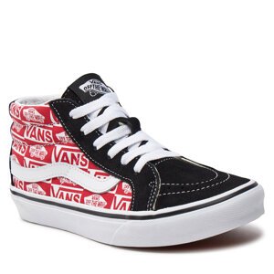 Sneakersy Vans Jn Sk8-Mid Reissue V VN0A4UI5BRR1 Black/Racing Red