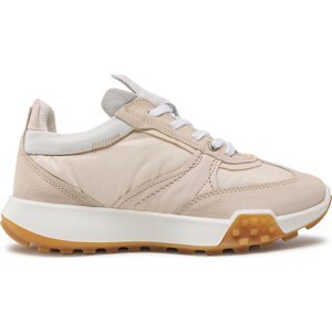 Sneakersy ECCO Retro Sneaker W 21170360364 Limestone/Limestone/Limestone/White