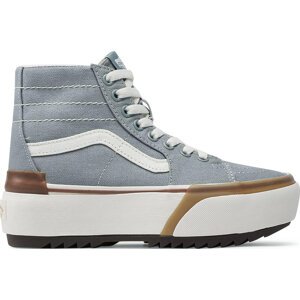 Sneakersy Vans Sk8-Hi Tapered VN0005U2YV21 Canvas Green Milieu