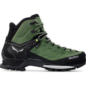 Trekingová obuv Salewa Mtn Trainer Mid Gtx GORE-TEX 63458-5949 Myrtle/Fluo Green