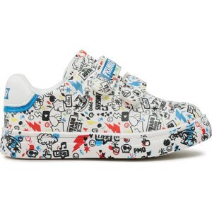 Sneakersy Primigi 3950011 M Multicolor White-Black