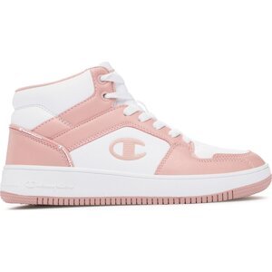 Sneakersy Champion Rebound 2.0 Mid Mid Cut Shoe S11471-WW006 Wht/Pink