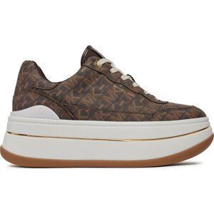 Sneakersy MICHAEL Michael Kors 43R4HYFS1B Brown 200