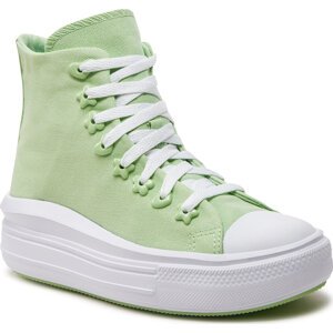 Plátěnky Converse Chuck Taylor All Star Motion Platform Stars A08100C Sticky Aloe/White/White