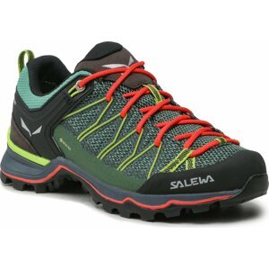 Trekingová obuv Salewa Ws Mtn Trainer Lite Gtx GORE-TEX 61362 Feld Green/Fluo Coral 5585