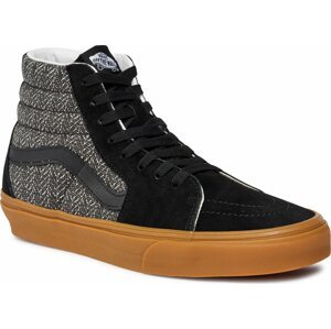 Sneakersy Vans Sk8-Hi VN000CP9YS81 Black/Brown