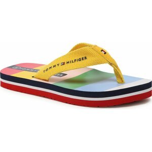 Žabky Tommy Hilfiger Multicolor Flip Flop T3X8-32922-0058 M Yellow 200