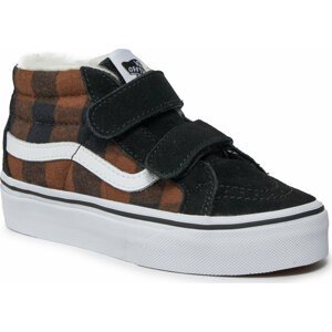 Sneakersy Vans Uy Sk8-Mid Reissue V VN0A38HHYS81 Black/Brown