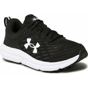 Boty Under Armour UA Charged Assert 10 3026175-001 Black/Black/White