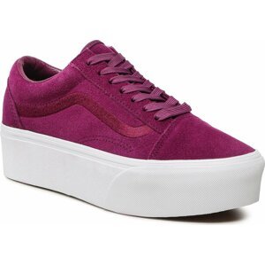 Tenisky Vans Old Skool Stackform VN0009PZDRV1 Dark Purple