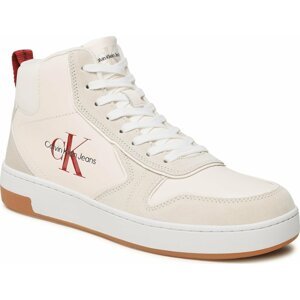 Sneakersy Calvin Klein Jeans Basket Cupsole Irreg Lines YM0YM00612 Eggshell/Ancient White 0F9