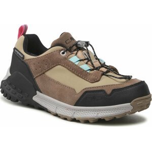 Trekingová obuv CMP Hosnian Low Wmn Wp Hiking Shoes 3Q23566 Cenere/Sesamo 04PM