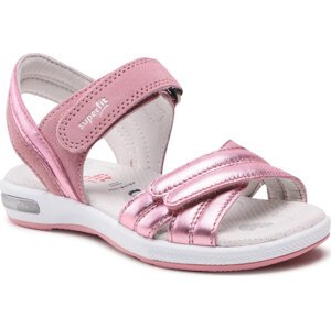 Sandály Superfit 1-00613-5500 D Rosa/Rosa