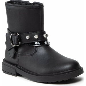 Kozačky Geox J Eclair G.E J269QE 000BC C9999 S Black