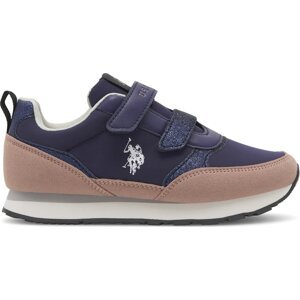 Sneakersy U.S. Polo Assn. NOBIK012 Tmavomodrá