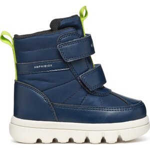 Sněhule Geox B Willaboom Boy B Ab B365BG 0FU54 C0749 M Navy/Lime