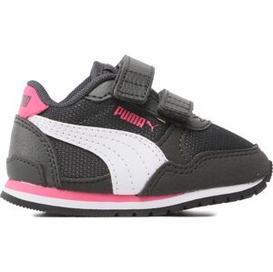 Sneakersy Puma St Runner V3 Mesh V Inf 385512 16 Shadow Gray/White/Glow Pink