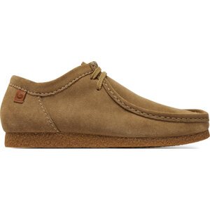 Polobotky Clarks Shacre Ii Run 26159434 Dark Sand Suede