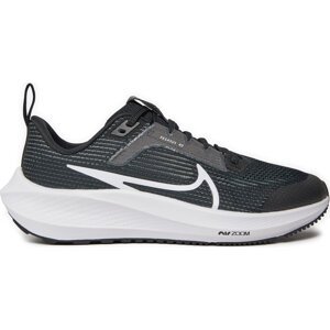 Boty Nike Air Zoom Pegasus 40 (GS) DX2498 001 Black/White/Iron Grey