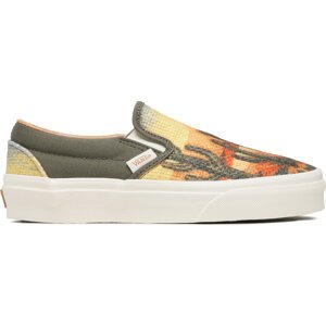 Tenisky Vans Classic Slip-On VN0009Q7CEE1 Zelená