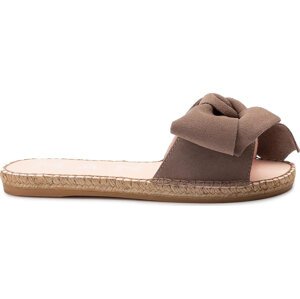 Espadrilky Manebi Sandals With Bow K 1.9 J0 Taupe Suede
