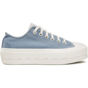 Plátěnky Converse Ctas Lift Ox 572710C Indigo Oxide/Light Silver