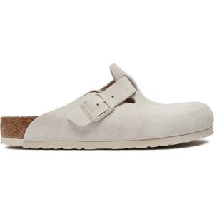 Nazouváky Birkenstock Boston 1024731 Modern Suede Antique White