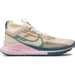 Běžecké boty Nike React Pegasus Trail 4 Gtx GORE-TEX DJ7929 100 Béžová