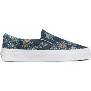 Tenisky Vans Classic Slip-On VN0A7Q5DTEA1 Petit Motif Teal