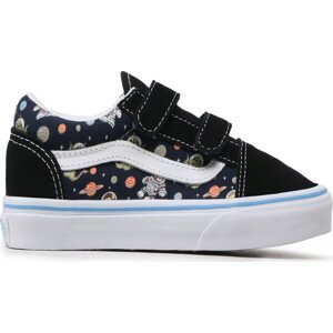 Tenisky Vans Old Skool V VN0A38JNY611 Glow Cosmic Zoo Black/Blu