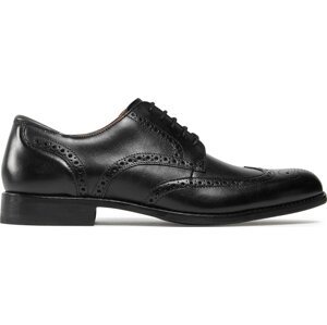 Polobotky Clarks Craft Arlo Limit 261714527 Black Leather