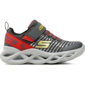 Sneakersy Skechers Novlo /CCRD Charcoal/Red