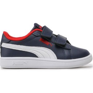 Sneakersy Puma Smash 3.0 L V Ps 392033 04 Puma Navy/Puma White/Red