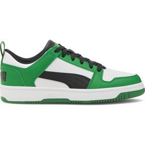 Sneakersy Puma REBOUND LAYUP LO SL JR 370490 24 Zelená